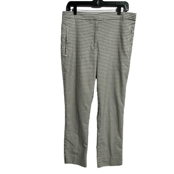 Worthington Checkered Skim Ankle Trousers - Picture 1 of 6